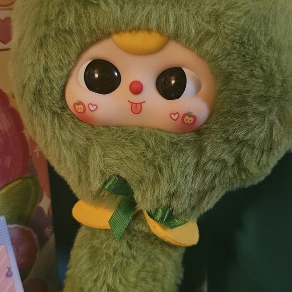 Baby Three Comb Your Hair Doll w/ Box & Card – Cute Planet Plush Figure - Picture 2 of 5